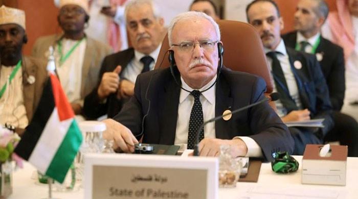 اسرائیلی حملوں کیخلاف قرارداد کی حمایت کیوں نہیں کی؟ فلسطینی وزیرخارجہ بھارت پر برہم
