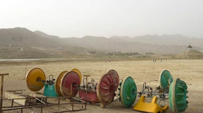 کوئٹہ کے نواح میں واقع ہنہ جھیل خشک ہوگئی