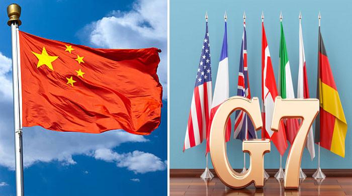 چین کا جی 7 ممالک کو کرارا جواب