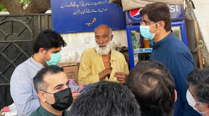 وزیراعلیٰ سندھ کی پولیس اورانتظامیہ کو معمر نابینا دکاندارکو تنگ نہ کرنےکی ہدایت