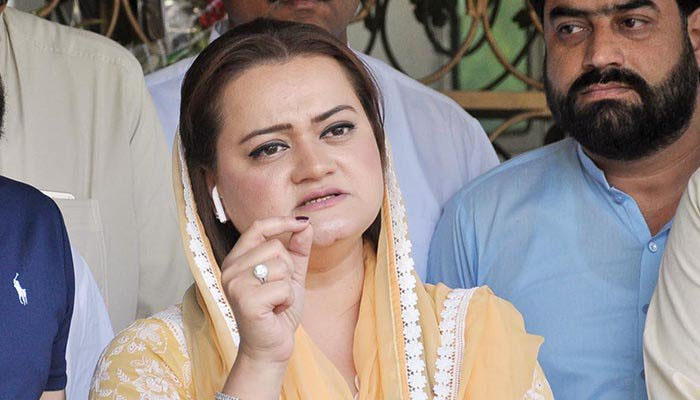 مریم اورنگزیب نے ایک بیان میں کہا کہ جھوٹےمقدمات اور تہمتیں لگانے والوں کےچہرےجھوٹ کی سیاہی سےداغدارہوچکے ہیں —فوٹو: فائل