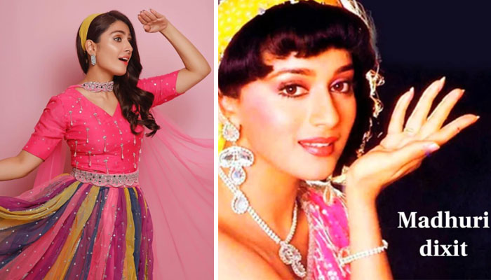 عائزہ خان نے مادھوری ڈکشت کو غیر معمولی ڈانسر قرار دیا____فوٹو: انسٹاگرام