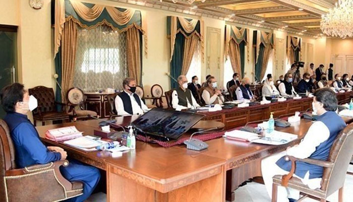 تحریک لبیک پاکستان (ٹی ایل پی) پر کابینہ نے کمیٹی کی جانب سے دی گئی رپورٹ پر پابندی برقرار رکھنے کا فیصلہ کیا —فوٹو:فائل