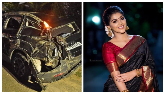 بھارتی اداکارہ یاشیکا کار حادثے کی صورت میں شدید زخمی ہوگئی—فوٹو: بھارتی میڈیا