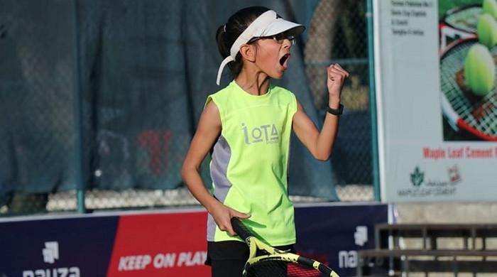 10 سالہ ہانیہ منہاس کا بڑا کارنامہ، ایشین ٹینس چیمپئن جیت لی