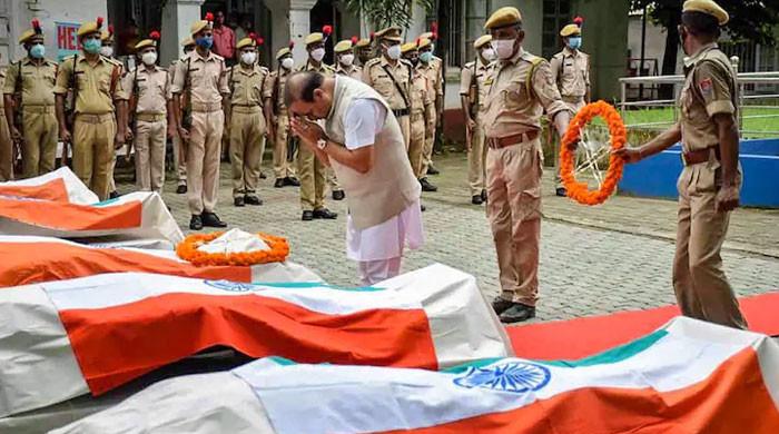 بھارت کی 2 ریاستوں کے درمیان سرحدی تنازعہ پر گولیاں چل گئیں،6 پولیس اہلکار مارے گئے