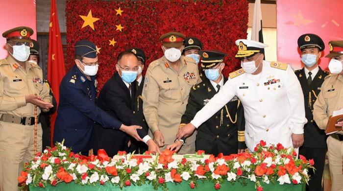 پیپلز لبریشن آرمی کے قیام کی 94 ویں سال گرہ پر جی ایچ کیو میں تقریب کا انعقاد