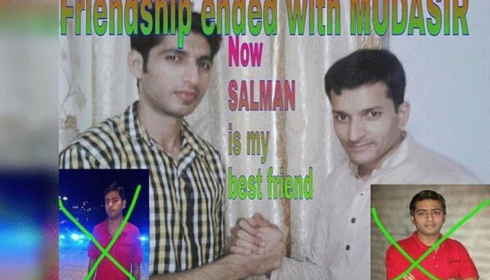 محمد آصف نے یہ میم 2015 میں بنائی: فوٹو سوشل میڈیا