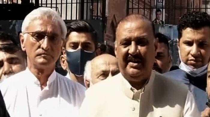 ترین کو نہیں چھوڑیں گے، استعفوں کیلئے تیار ہیں، راجا ریاض کا اعلان