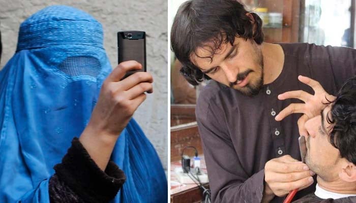 طالبان نے داڑھی مونڈھنے اور خواتین کے اسمارٹ فون استعمال کرنے پر  پابندی کی تردید کردی