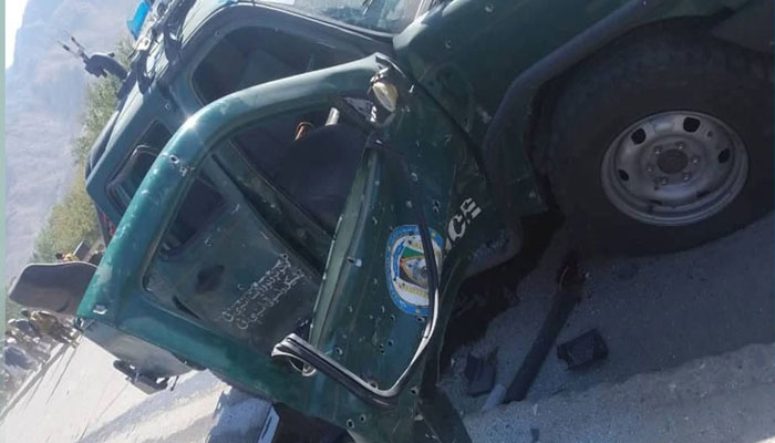 دھماکا کنڑ کے دارالحکومت اسدآباد میں ہوا، ڈسٹرکٹ پولیس چیف کی گاڑی کو نشانہ بنایا گیا: طالبان عہدیدار. فوٹو: سوشل میڈیا