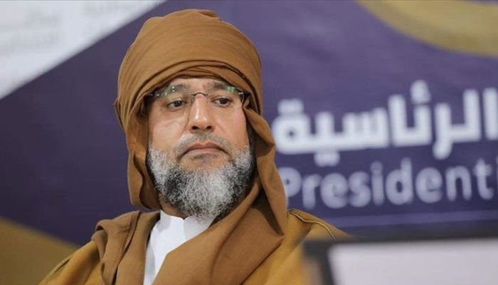 سیف الاسلام قذافی کا نام صدارتی امیدواروں کی فہرست سے خارج کردیا گیا—فوٹو: فائل