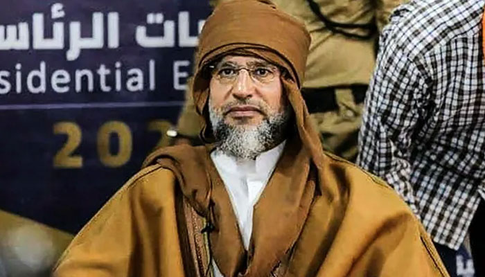 جمعرات کے روز لیبیا کی عدالت نے سیف الاسلام قذافی کو صدارتی انتخابات لڑنے کیلئے اہل قرار دے دیا —فوٹو: فائل