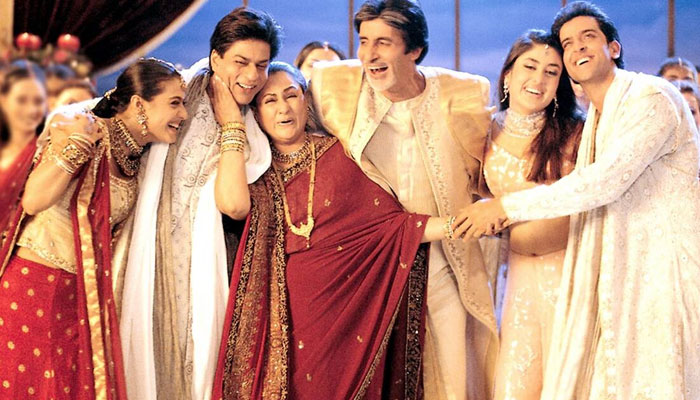 The film stars Shah Rukh Khan, Kajol, Kareena Kapoor, Hrithik Roshan and Jaya Bachchan in prominent roles.  Photo: File