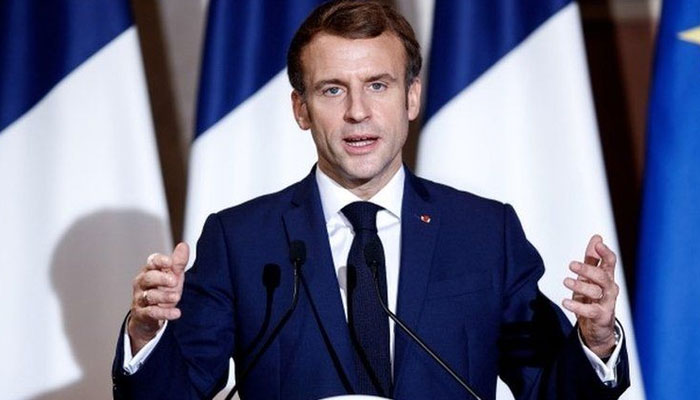 مقامی اخبار کو انٹرویو میں فرانسیسی صدر نے فرینچ زبان میں ایک لفظ استعمال کیا جسے مقامی سطح پر سخت اور غیر اخلاقی سمجھا جاتا ہے— فوٹو:فائل