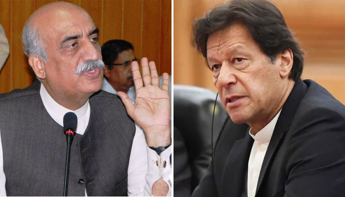 عمران خان نکل کر دکھاؤ، عوام آپ کو چھپنے کی جگہ بھی نہیں دیں گے:خورشید شاہ فوٹوفائل