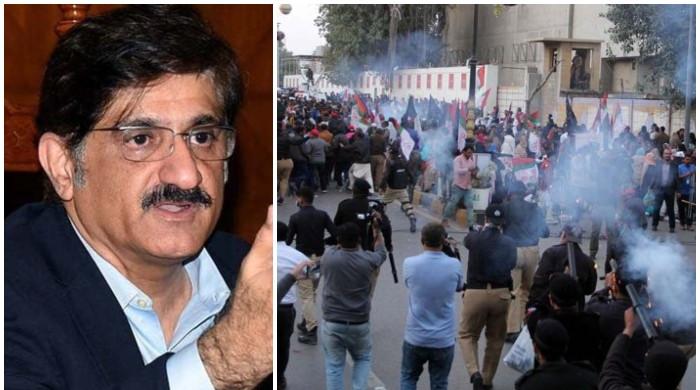 ریلی پر پولیس تشدد، ایم کیوایم کی وزیراعلیٰ سندھ کیخلاف مقدمے کیلئے درخواست جمع
