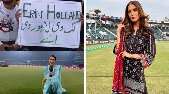 ایرن ہالینڈ کو تماشائی کا 'لاہوری لڑکی' کہنا پسند آگیا