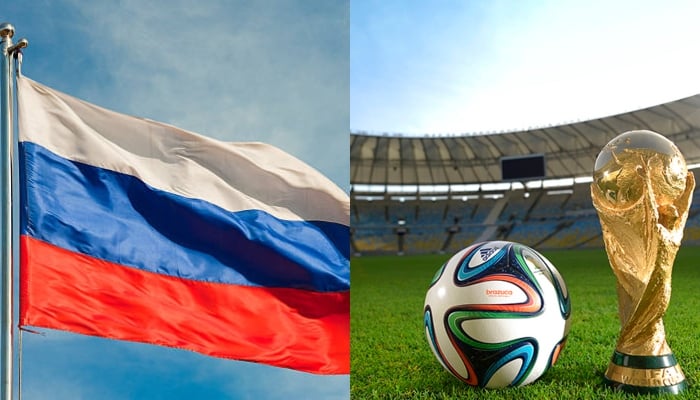 فٹبال کی عالمی تنظیم فیفا نے روسی ٹیم کی ورلڈ کپ میں شرکت پر پابندی لگادی۔ْ —فوٹو: فائل