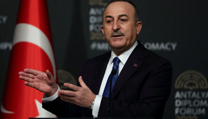 ترک وزیر خارجہ نے کہا کہ ترکی دونوں ممالک کی مذاکراتی ٹیموں کے ساتھ رابطے میں ہے —فوٹو: رائٹرز