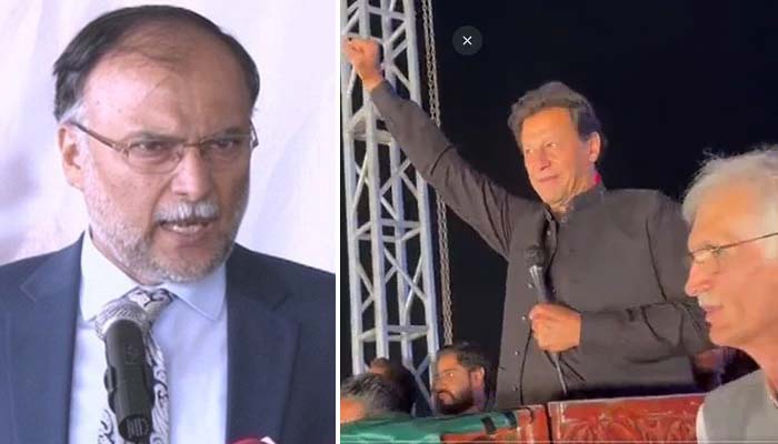 عمران خان نےآئین توڑا ،سویلین مارشل لاءلگایا،آئین توڑنے،سویلین مارشل لاء لگانے پر رات کوعدالت لگی: رہنما مسلم لیگ ن__فوٹو: اسکرین گریب