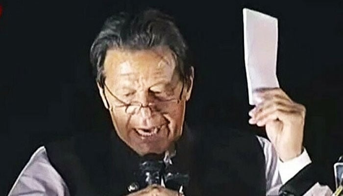 چیئرمین پاکستان تحریک انصاف عمران خان کا ایک ایک حرف سچ تھا، اعلامیے نے ثابت کردیا کہ پاکستان کے اندرونی معاملات میں مداخلت کی گئی، ترجمان تحریک انصاف