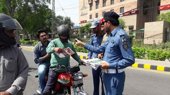 لاہور میں ٹریفک قوانین کی خلاف ورزی پر جرمانوں میں بڑا اضافہ