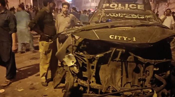 کراچی کے علاقے کھارادر میں دھماکا،خاتون جاں بحق،  12 افراد زخمی