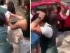 اسکول یونیفارم میں سڑک پر لڑتی طالبات کی ویڈیو وائرل