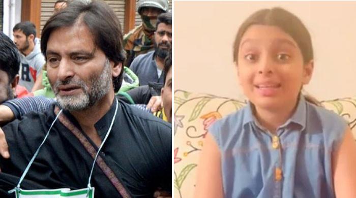  اپنے پاپا کو بچانا چاہتی ہوں، بھارت انکو مارنا چاہتا ہے: بیٹی یاسین ملک
