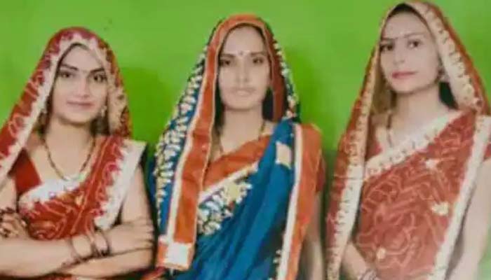 والدین کی طرف سے جہیز نہ ملنے پر سسرالی انہیں تشدد کا نشانہ بناتے تھے جس سے تنگ آکر تینوں لڑکیوں نے انتہائی قدم اٹھایا__فوٹو: بھارتی میڈیا