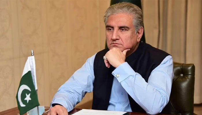 سوال ہی پیدا نہیں ہوتا عمران خان کسی ٹائیکون سے آصف زرداری سے مفاہمت کرانے کی گزارش کریں: شاہ محمود قریشی کی گفتگو— فوٹو: فائل