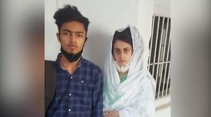 پسند کی شادی کرنیوالی کراچی کی دعا زہرہ کو پنجاب سے بازیاب کرا لیا گیا