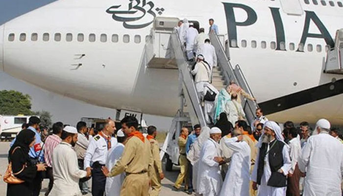 کراچی ائیر پورٹ سے پی آئی اے کی پہلی پرواز پی کے 743 سے 291 عازمین حج مدینہ منورہ روانہ ہوئے: ترجمان قومی ائیر لائن/فائل فوٹو