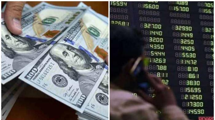  ڈالرکی قیمت میں استحکام، پاکستان اسٹاک ایکسچینج میں بھی مثبت رجحان