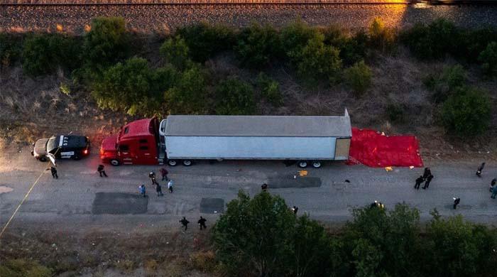 امریکا میں ٹرک سے 46 غیرملکیوں کی لاشیں برآمد