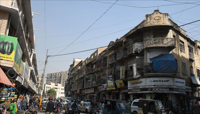 کراچی میں زیادہ تر مخدوش عمارتیں ضلع جنوبی میں ہیں جن کی تعداد 429 ہے/ فائل فوٹو