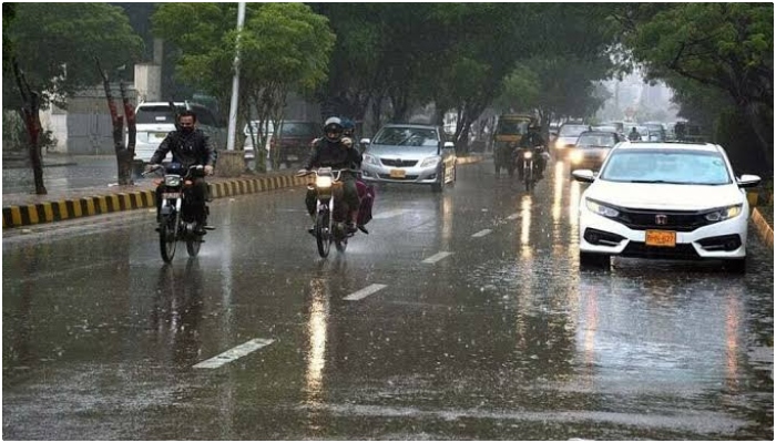 کراچی سمیت صوبہ سندھ کے مختلف شہروں میں مون سون بارشوں کا سلسلہ جاری ہے— فوٹو: محکمہ اطلاعات سندھ