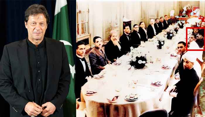 چیئرمین تحریک انصاف عمران خان نے سوشل میڈیا پر 1930 میں لندن میں ہونے والی تاریخی گول میز کانفرنس کی تصویر شیئر کی۔ فوٹو فائل