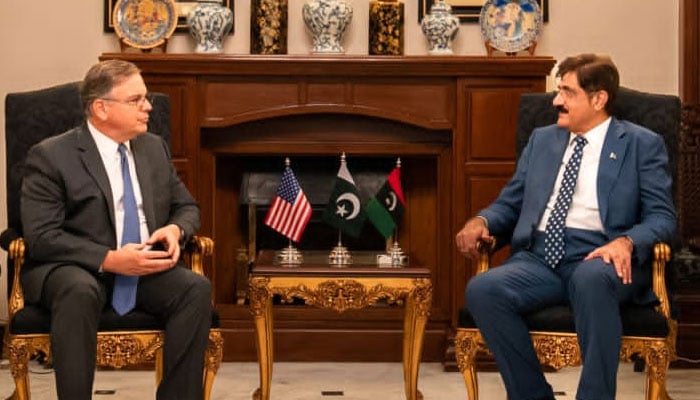 امریکی حکومت پاکستان اورامریکا کے درمیان تعلقات مزید مضبوط کرنے کیلئے پرعزم ہے، تا کہ دونوں ممالک کی اقوام کے مستحکم، محفوظ اور خوشحال مستقبل کی حوصلہ افزائی ہو سکے: امریکی سفیر/ فوٹو: یو ایس قونصلیٹ کراچی