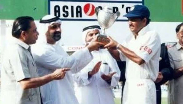 یہ ایونٹ دوسری بار متحدہ عرب امارات میں کھیلا گیا اور بھارت چوتھی بار ایشین چیمپئن بنا—فوٹو:اسکرین گریب