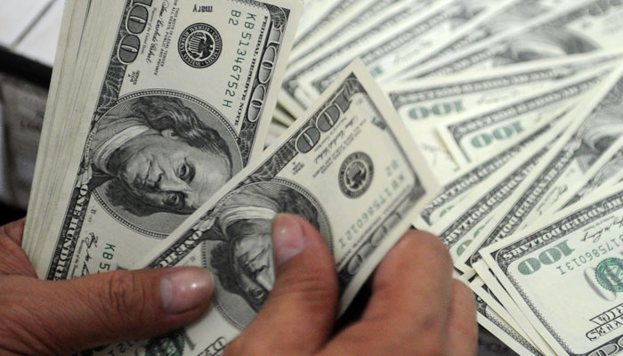 انٹربینک کے کاروباری ہفتے میں ڈالر 8.66 روپے مہنگا ہوا ہے جبکہ رواں مہینے انٹربینک میں اب تک ڈالر 18.09 روپے مہنگا ہوچکا ہے— فوٹو: فائل