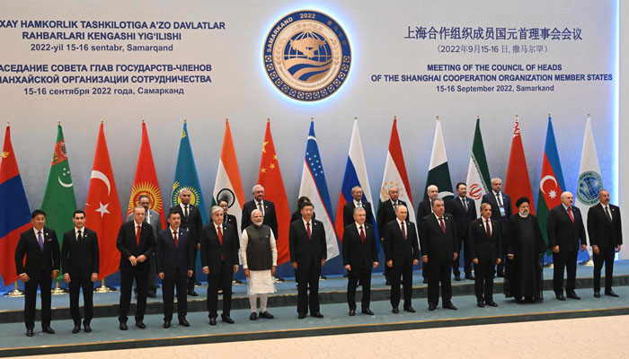 تجارت اورسرمایہ کاری محدود کرنے کیلئے موسمیاتی ایجنڈے کا استعمال ناقابل ہے، اعلامیہ شنگھائی تعاون تنظیم— فوٹو: اے ایف پی