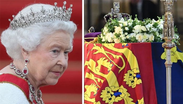 ملکہ کے تابوت کو لندن سے ونڈسر لے جایا جائے گا جہاں مزید 2000 پولیس اہلکار تعینات کیے گئے ہیں — فوٹو: فائل