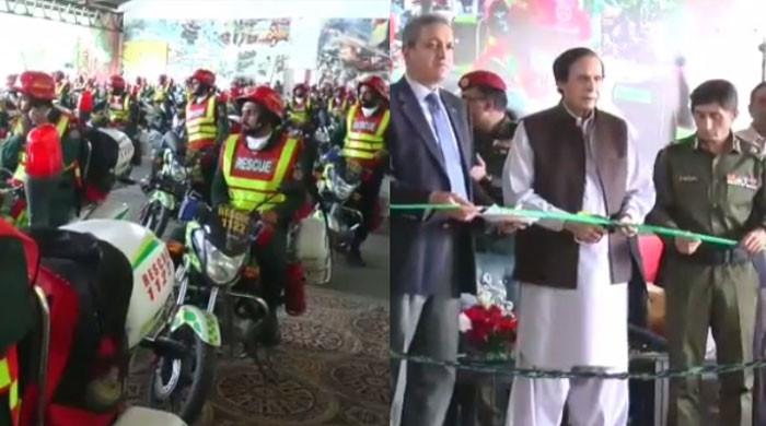 وزیراعلیٰ پنجاب کا صوبے کے تمام اضلاع کیلئے ریسکیو 1122 موٹر بائیک سروس کا افتتاح 