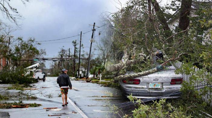 سمندری طوفان کے باعث امریکی ریاست فلوریڈا میں سیلابی صورتحال