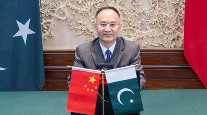 پاک چین تعاون پر تنقید کرنے والے مشکل میں پاکستان کی عملی مدد کریں: چینی سفیر