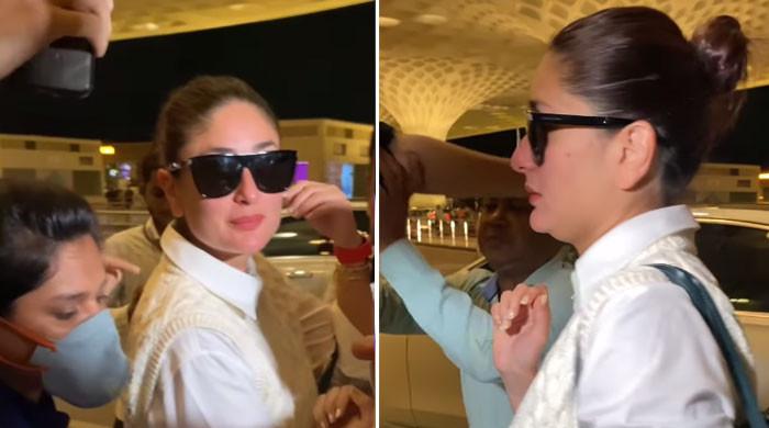 ویڈیو: کرینہ کو ائیرپورٹ پر مداحوں نے گھیر لیا