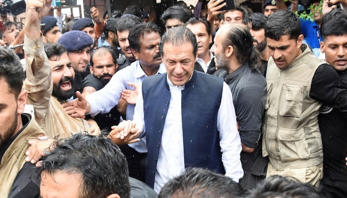سابق وزیراعظم عمران خان کے خلاف تھانہ مارگلہ میں مقدمہ درج کیا گیا تھا/ فائل فوٹو
