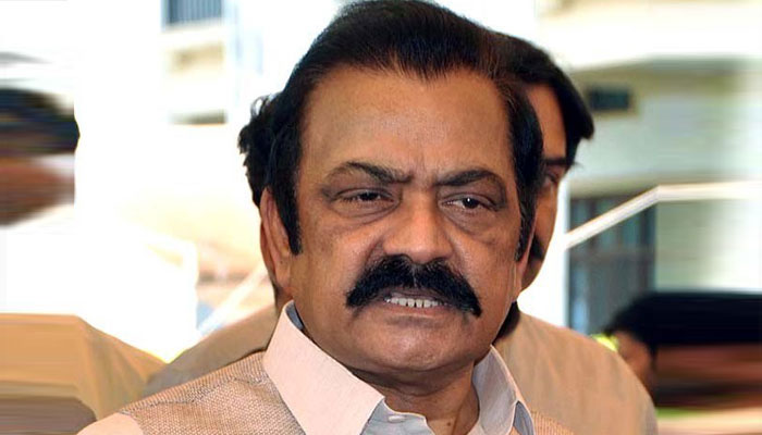 رانا ثنا اللہ معمول کےچیک اپ کیلئے اسپتال گئے ہیں: وزارت داخلہ کا مؤقف— فوٹو: فائل